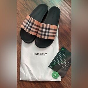 burberry slides